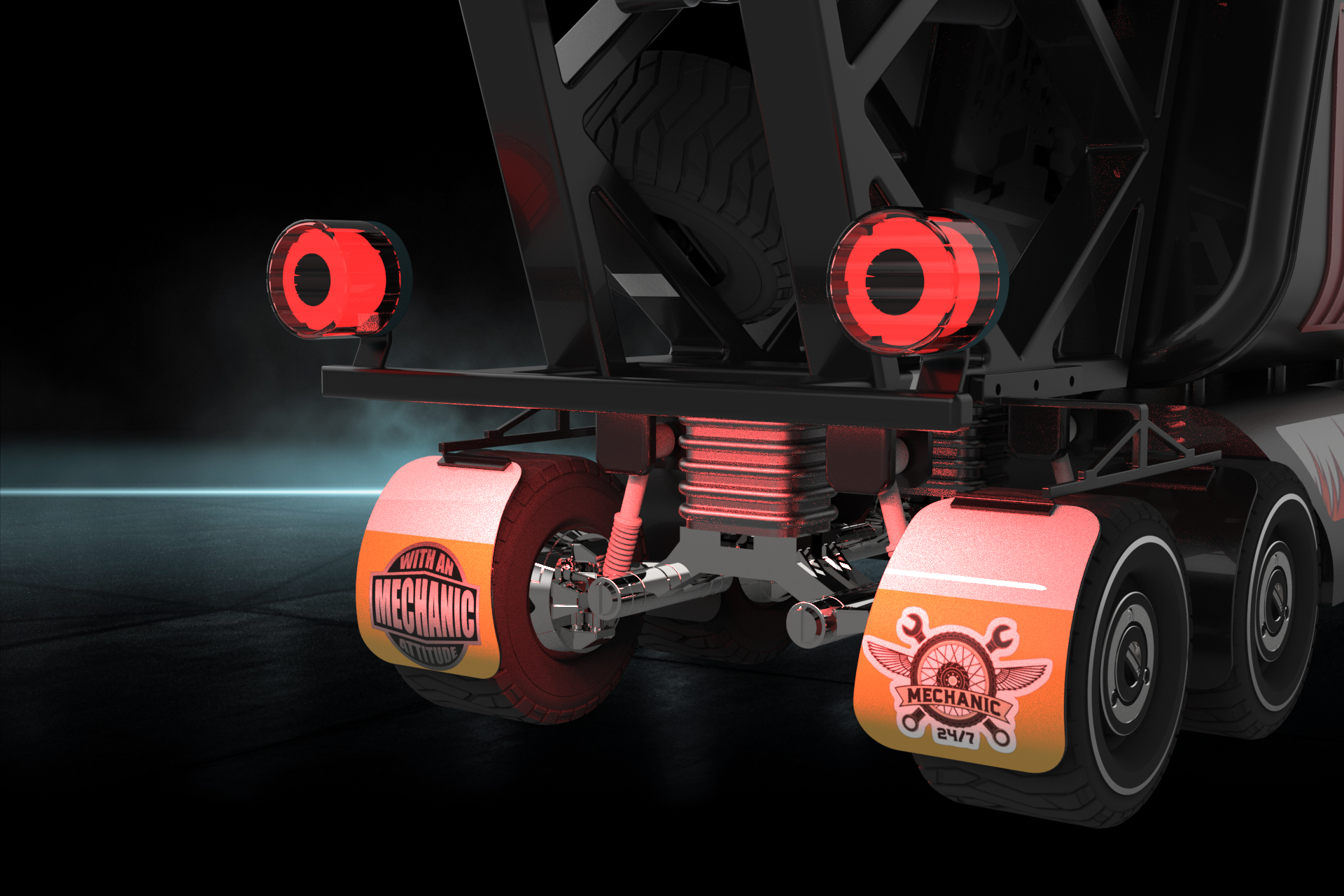 A2004446-锤子机械师卡车